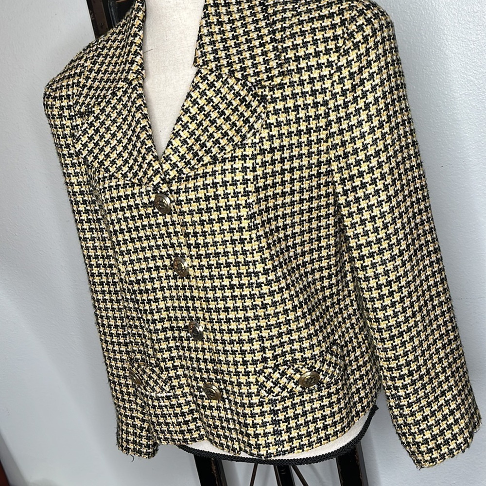 VINTAGE HOWARD WOLF BLAZER Sz 8 - Picture 4 of 15